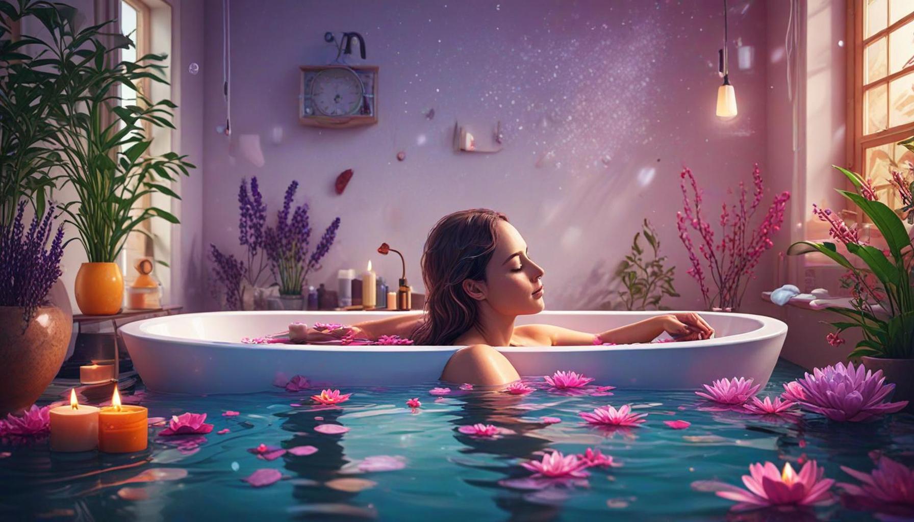 Integrating Aromatherapy in Bath Meditation for Deep Emotional Balance