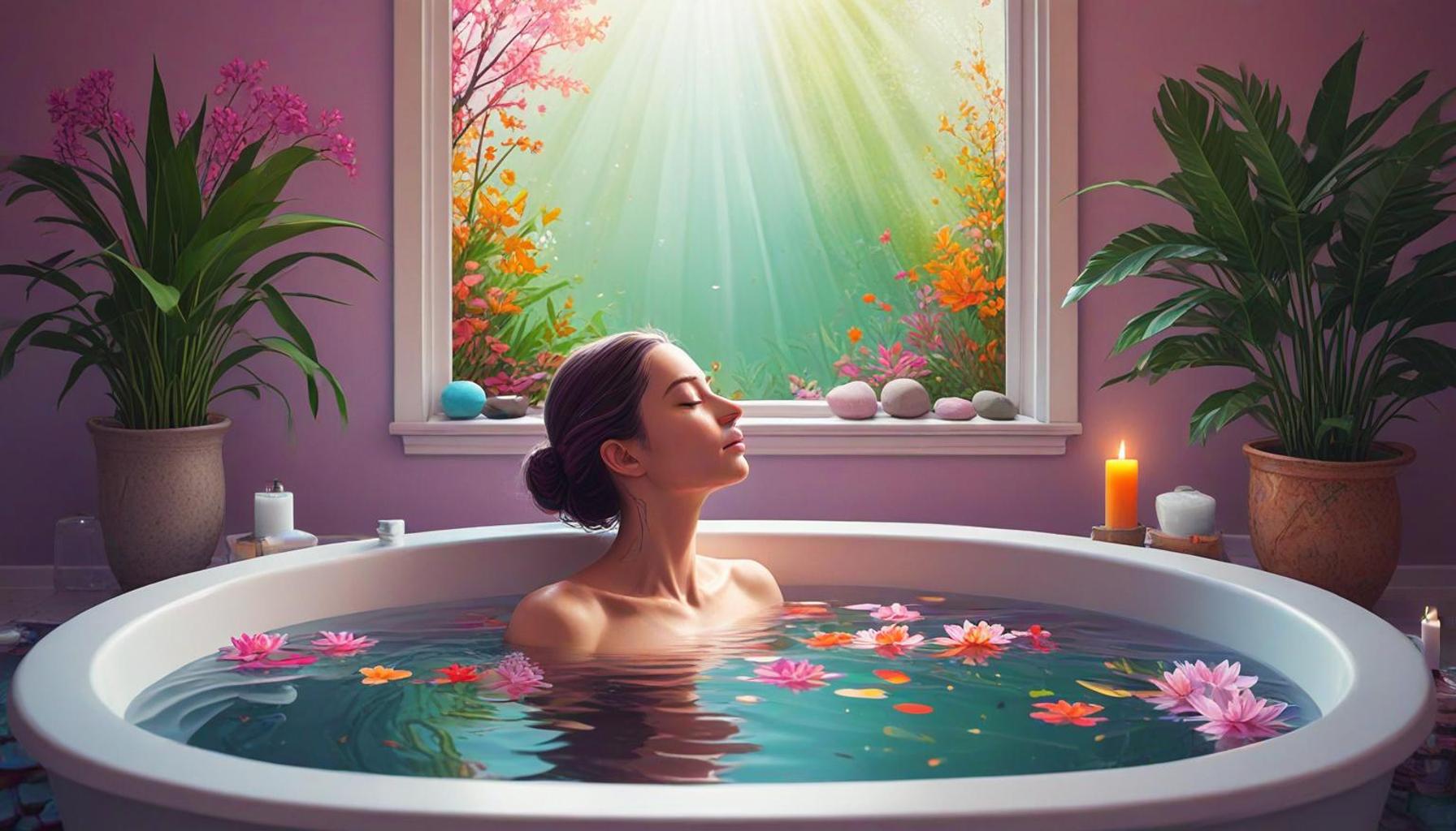 Mindfulness in Bath Meditation: Cultivating Emotional Awareness and Presence