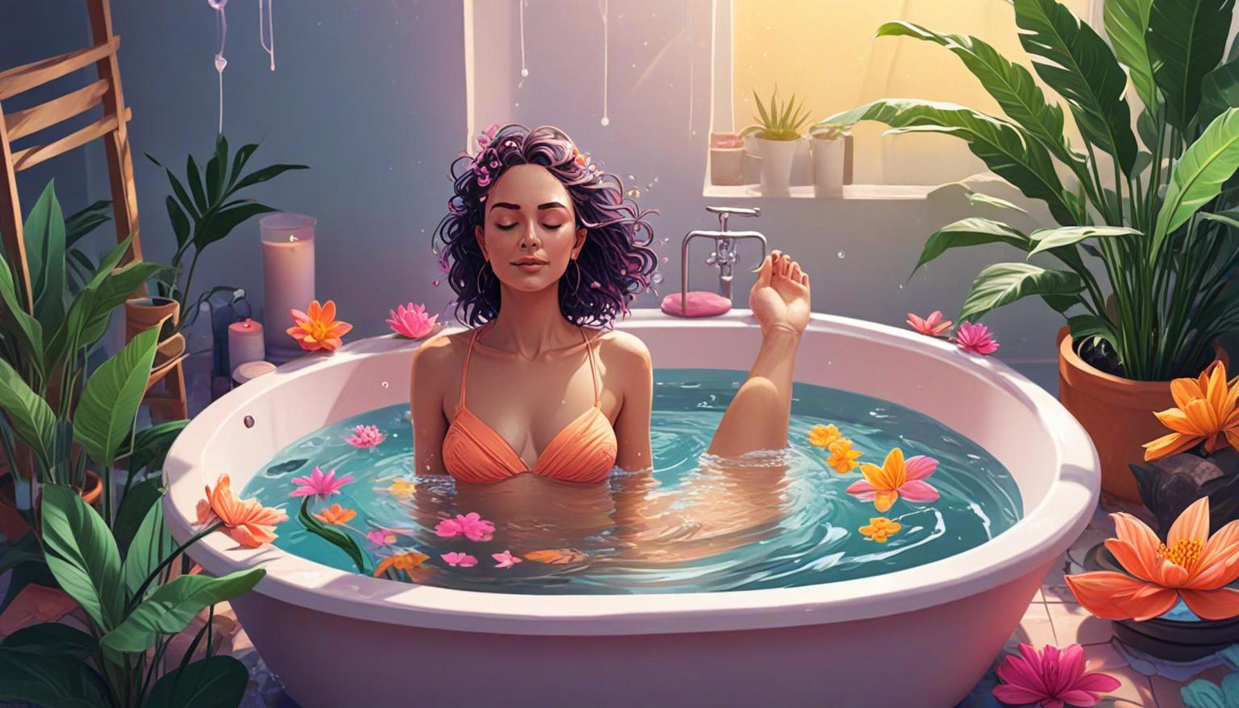 Self-Care Ritual: Incorporating Meditation into Bathing for Sustainable Stress Relief