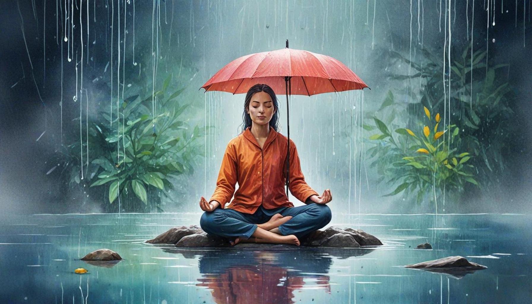 The Importance of Meditation in the Rain: How Water Enhances the Practice of Conscious Relaxation