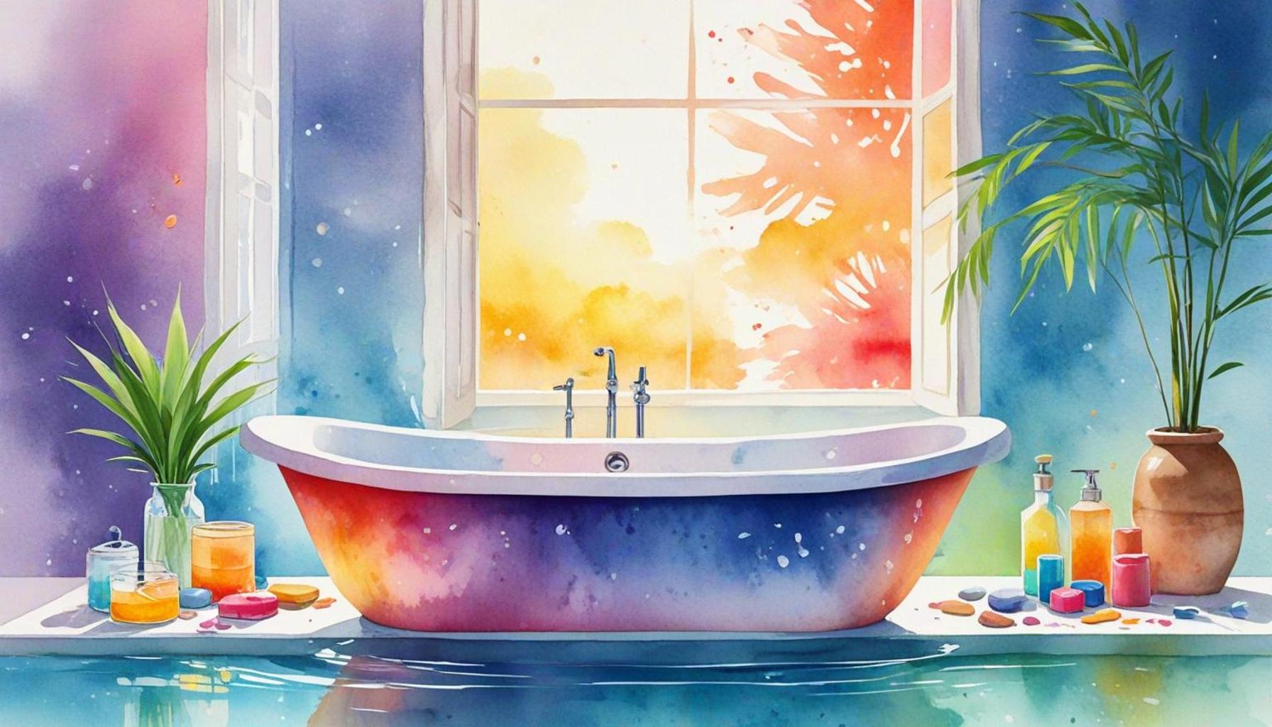 The Influence of Light and Color in Bath Meditation to Promote Relaxation