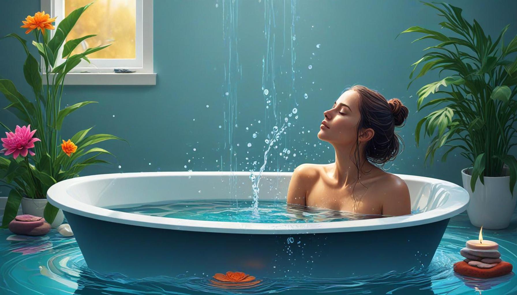 Rhythms of Water: How Bath Meditation Can Help with Emotional Regulation and Stress Reduction