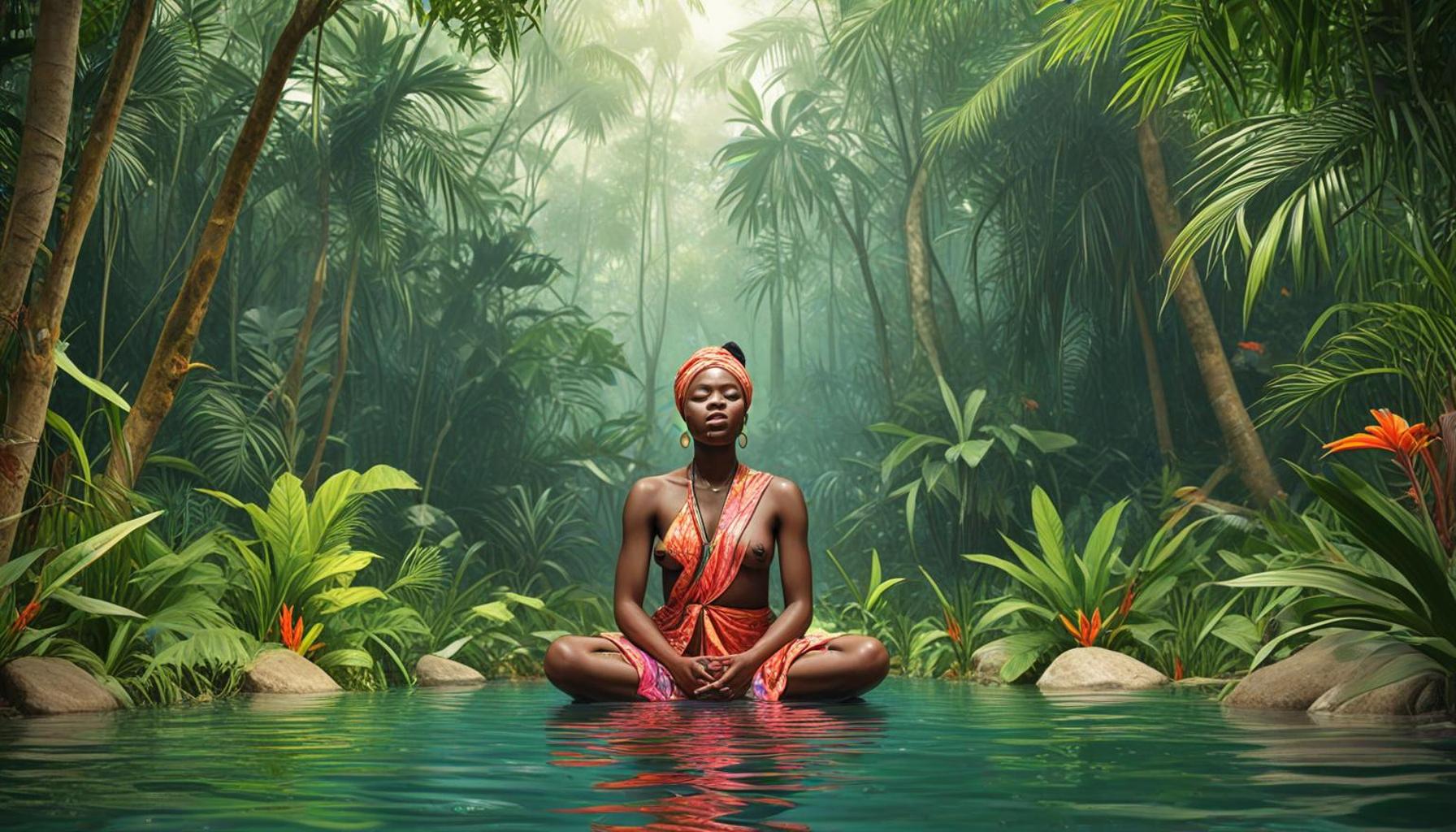 The Influence of the Nigerian Tropical Climate on Bath Meditation: Connecting with Nature