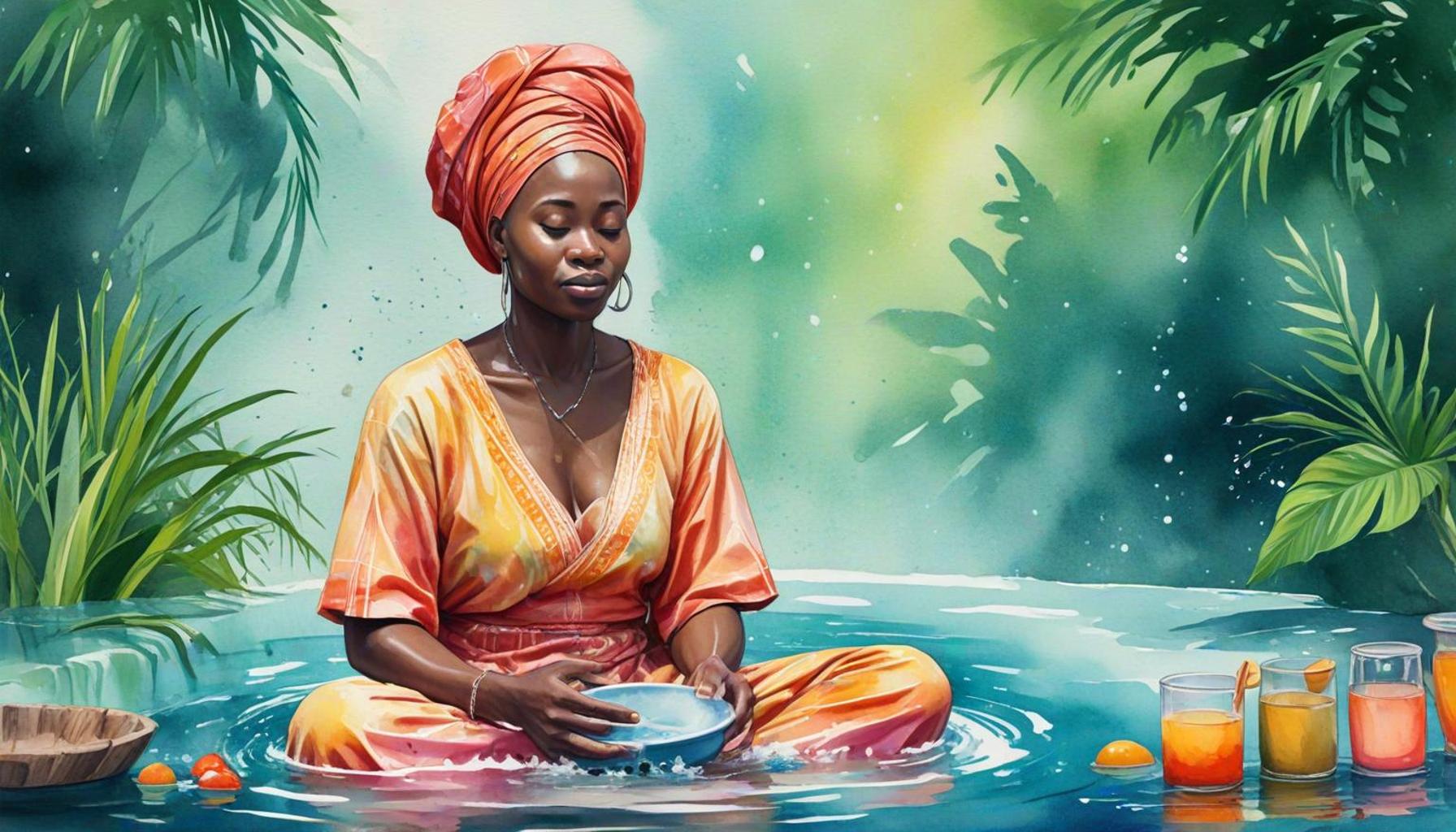 Bath and Meditation Rituals: Learning from Nigerian Traditional Wisdom for Emotional Balance