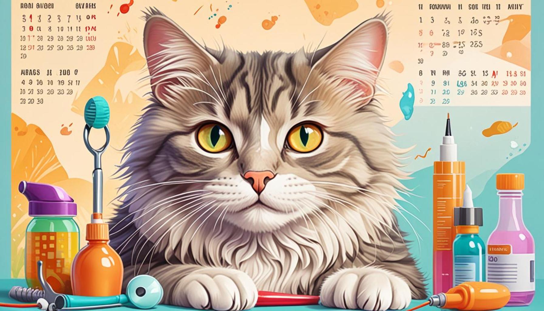 Cat Health Calendar Regular Check-Ups  Disease Prevention Tips